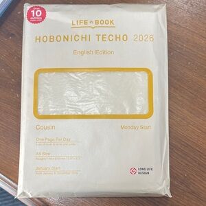 Hobonichi Techno 2026 Planner Cousin